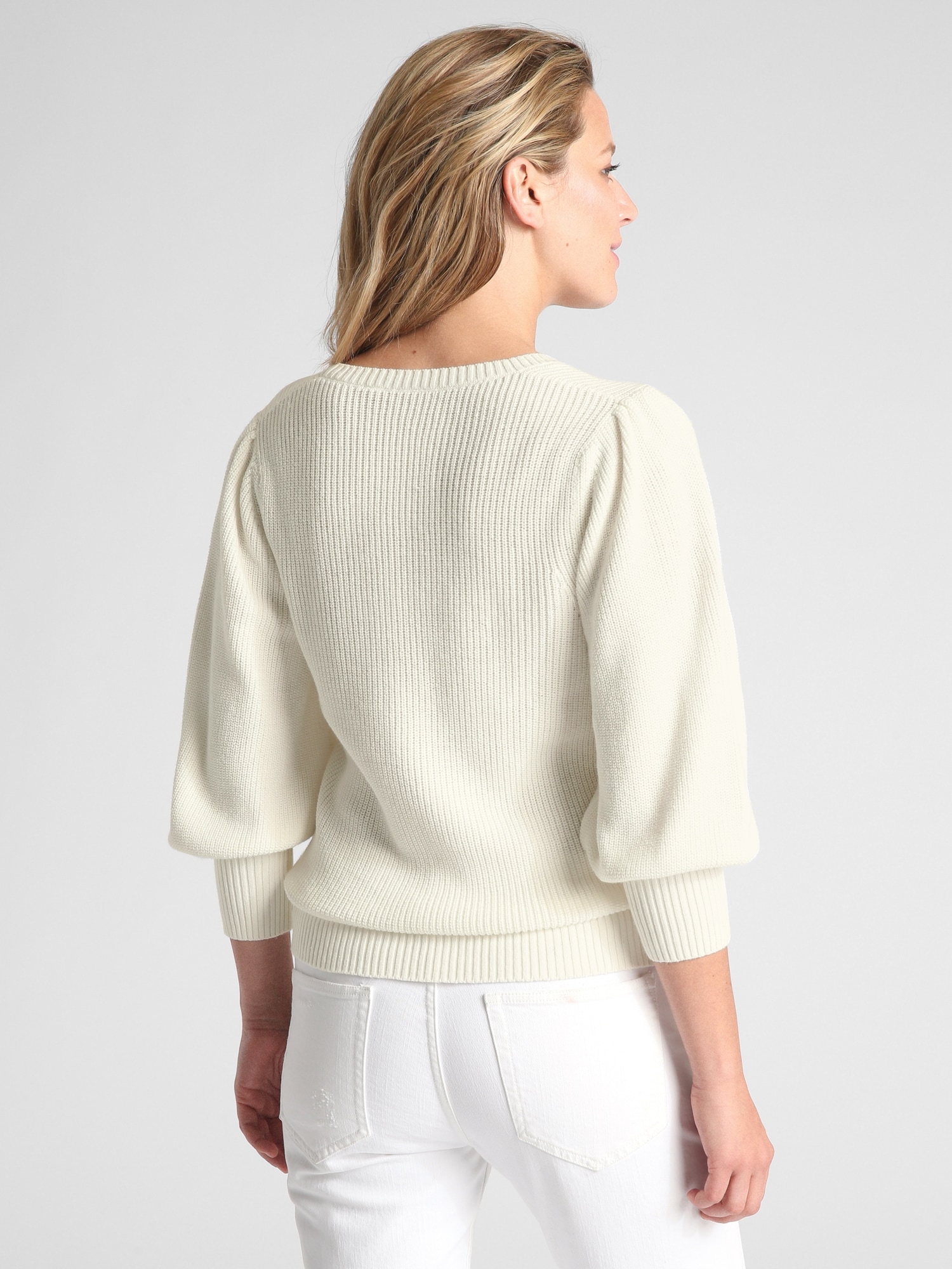 Gap balloon hotsell sleeve sweater