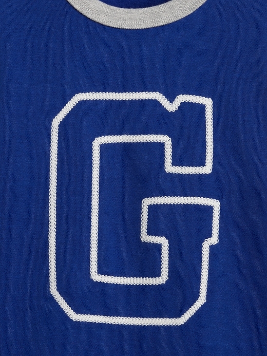 Image number 3 showing, Logo Colorblock Sweatshirt in Fleece