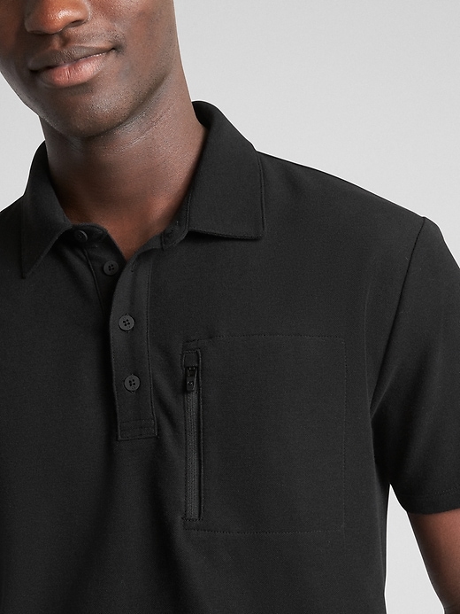 Image number 5 showing, Hybrid Pique Polo Shirt