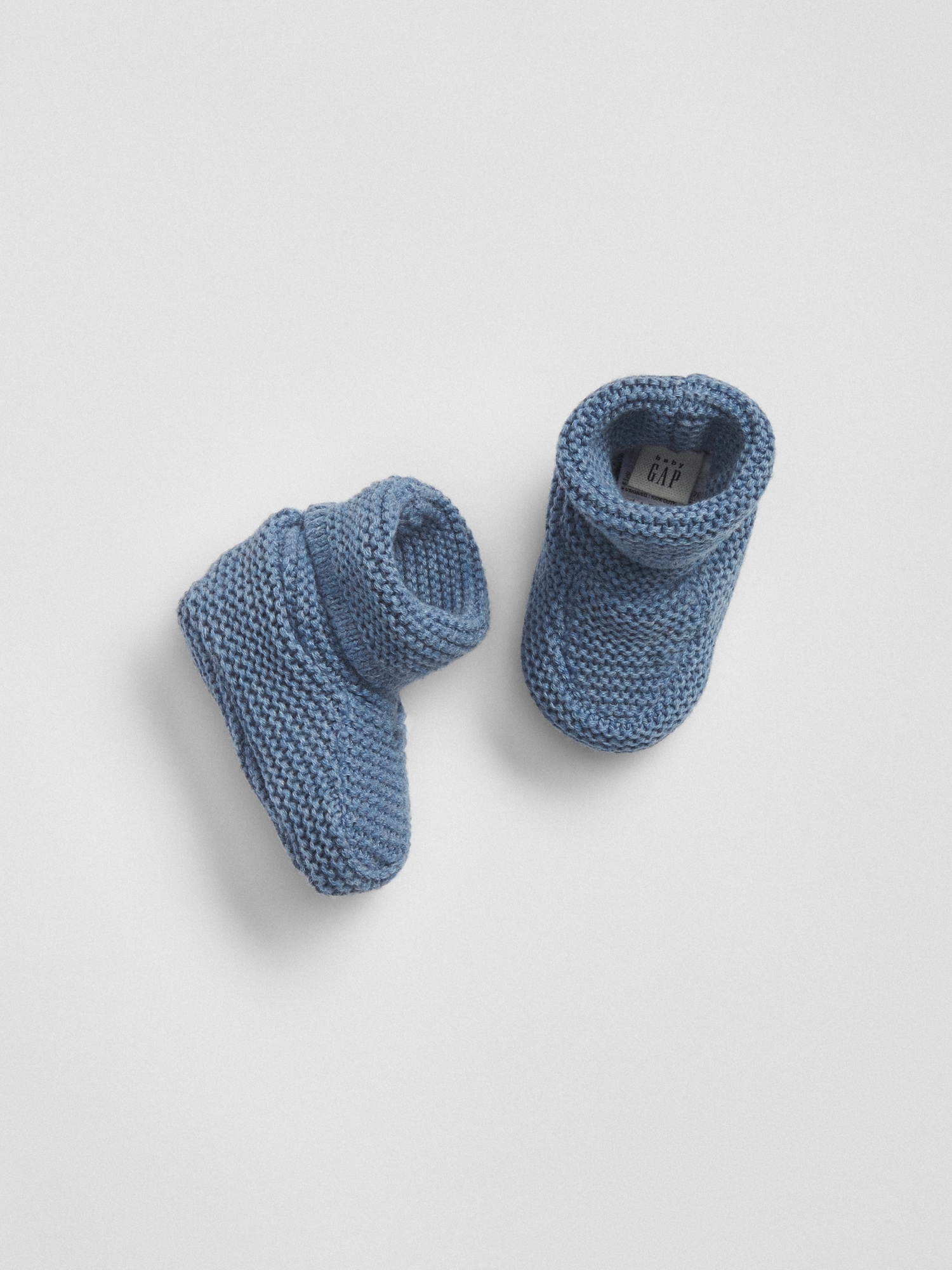 gap knit booties