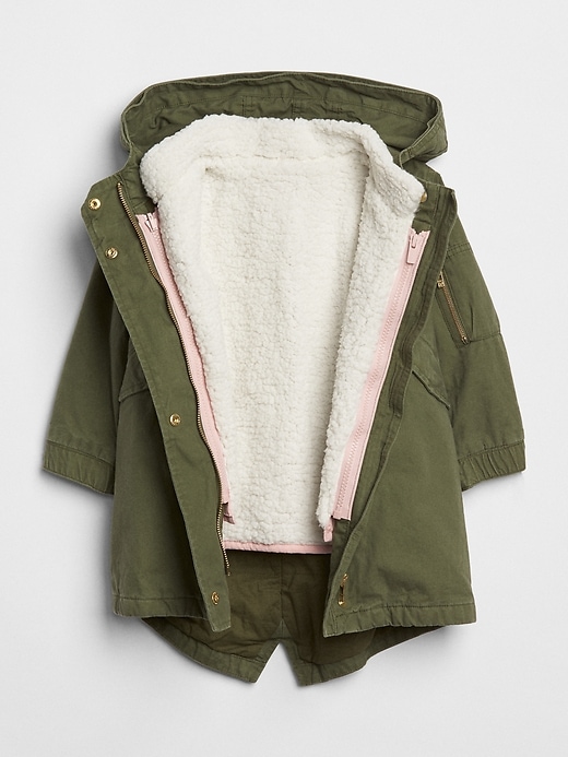 Image number 4 showing, 3-in-1 Sherpa Parka