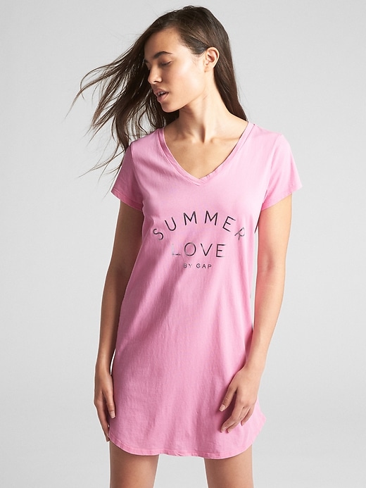 Gap sleep best sale shirt dress