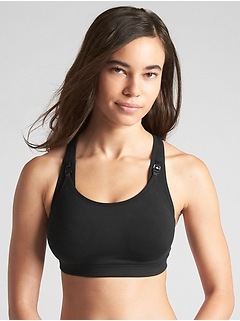 gap sports bra high impact