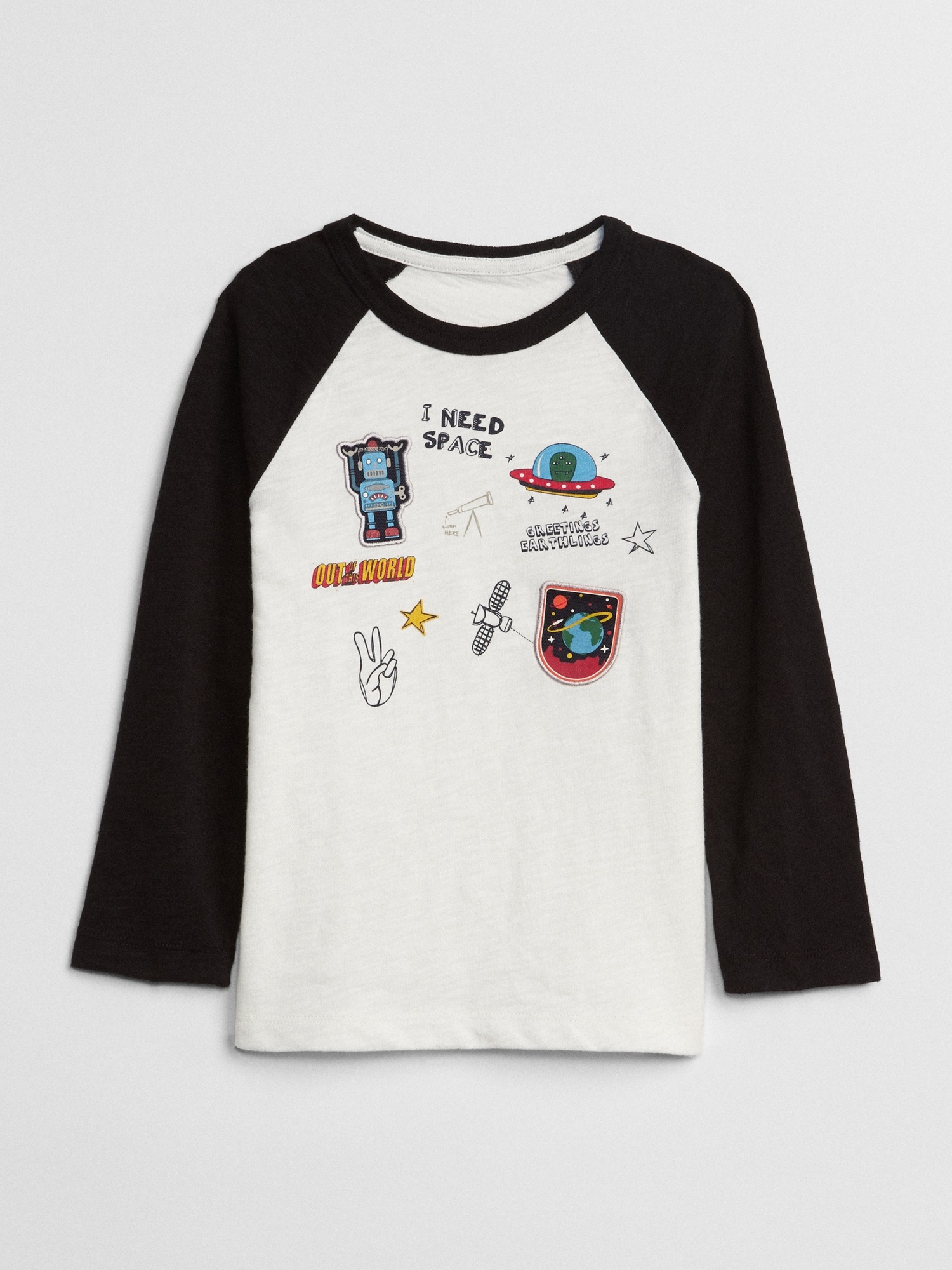 Graphic Raglan T-Shirt | Gap