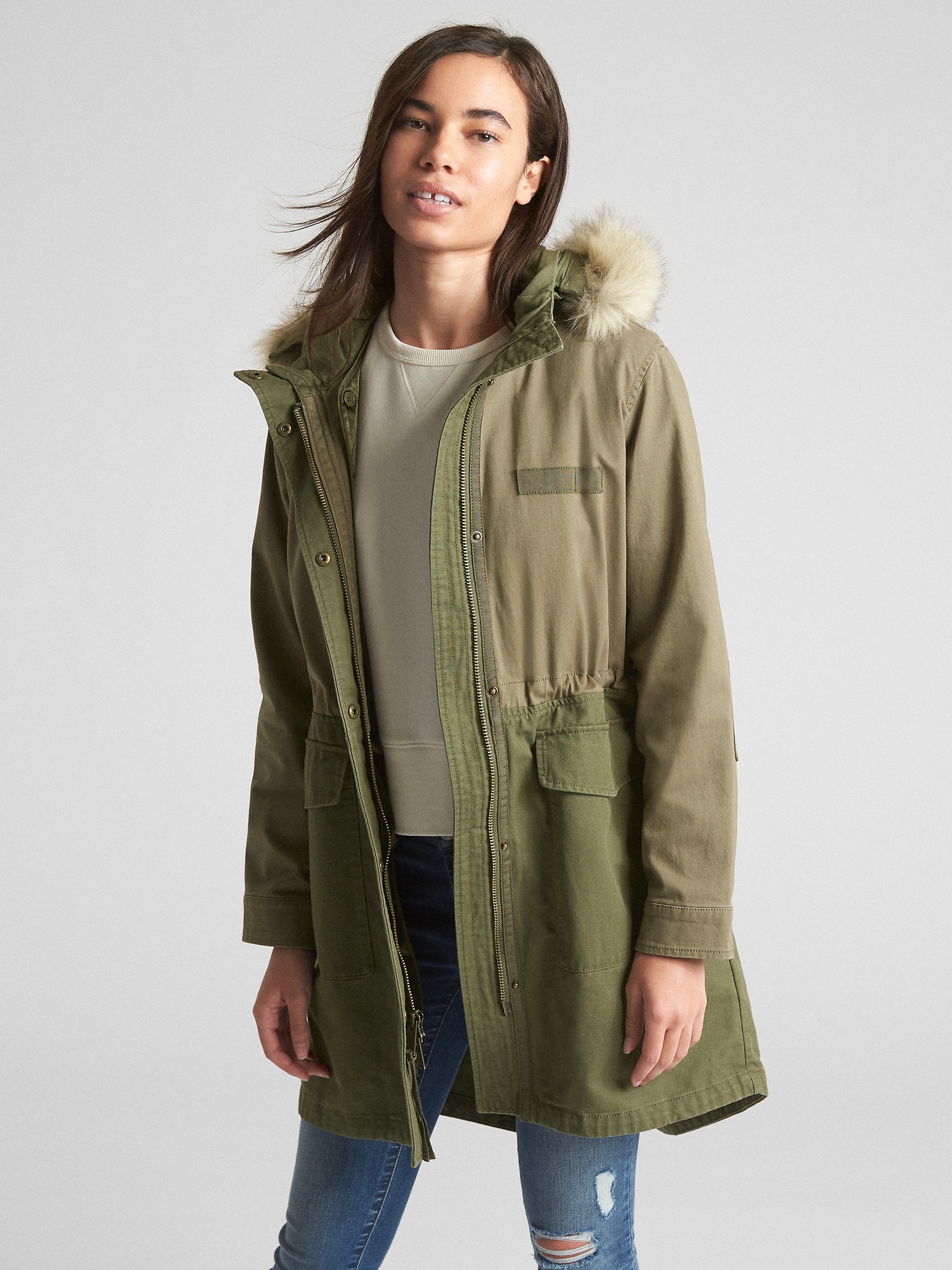 Gap 2 in 1 hot sale parka