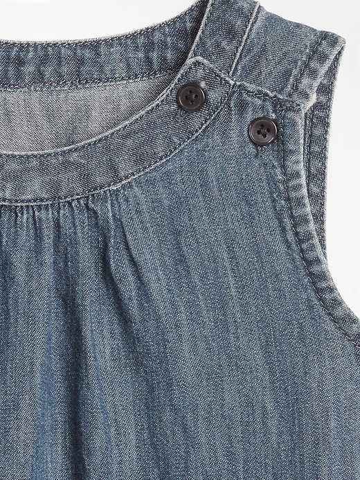 Image number 3 showing, Denim Tank Dress