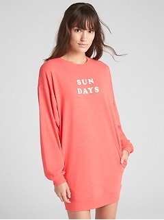 long sweatshirt nightgowns