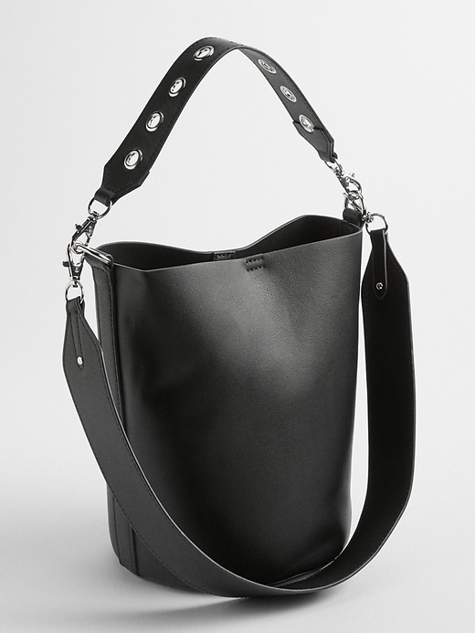 Image number 1 showing, Embellished Bucket Bag