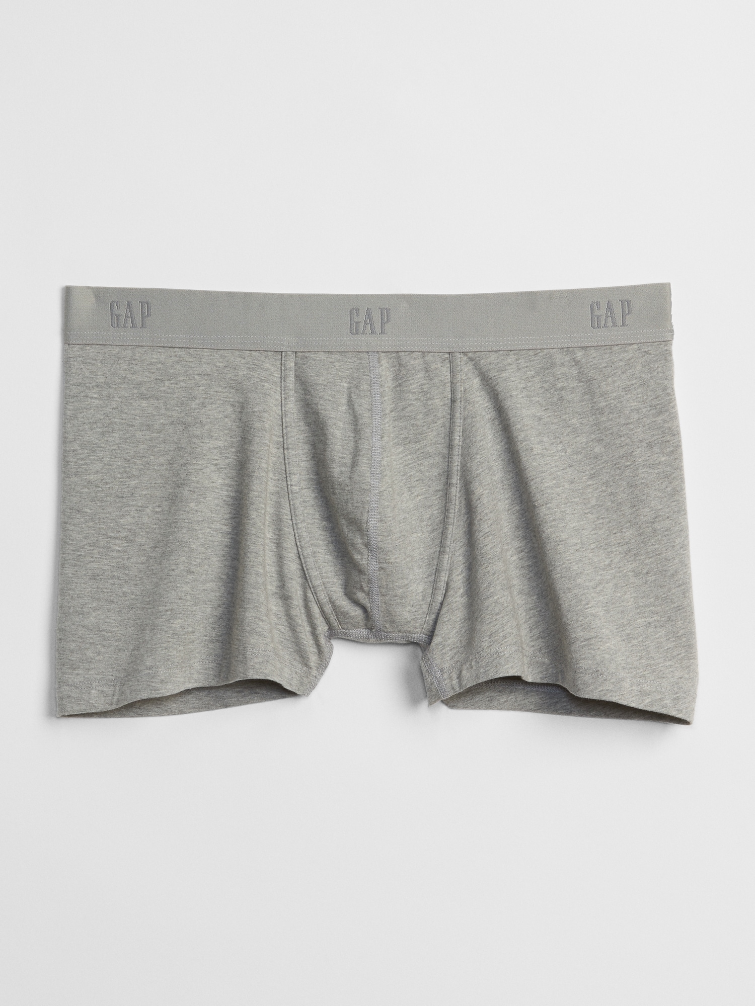 (2)Gap men's boxer briefs-size S-2 items-strips/SOLID GRAY-cotton/spandex