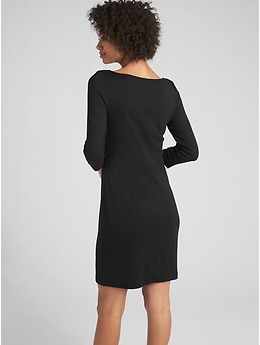 Modern shop boatneck dress