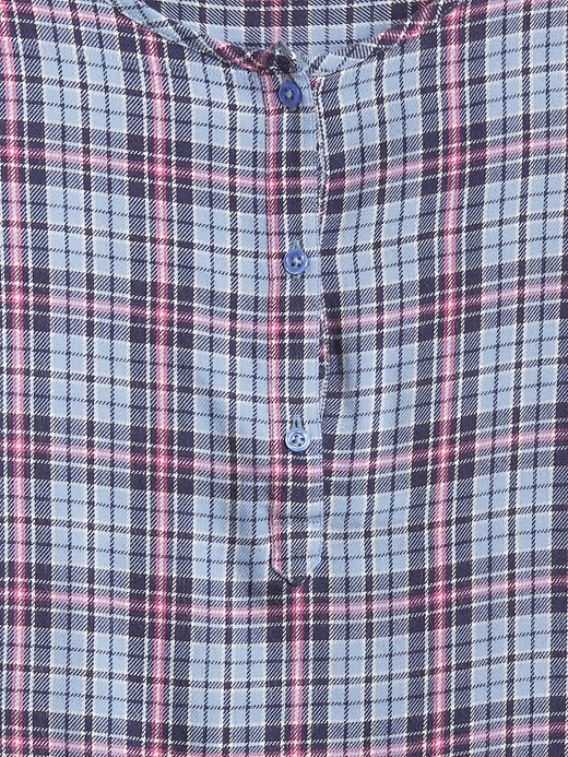 Image number 4 showing, Plaid Henley Popover Shirt