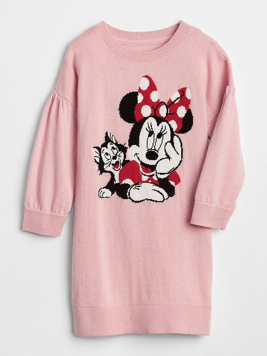 Image number 1 showing, babyGap &#124 Disney Minnie Mouse Sweater Dress