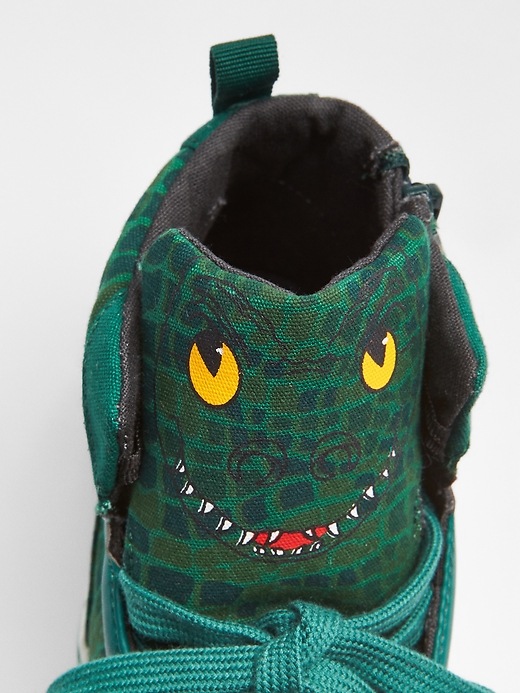Image number 2 showing, 3D Graphic Hi-Top Sneakers