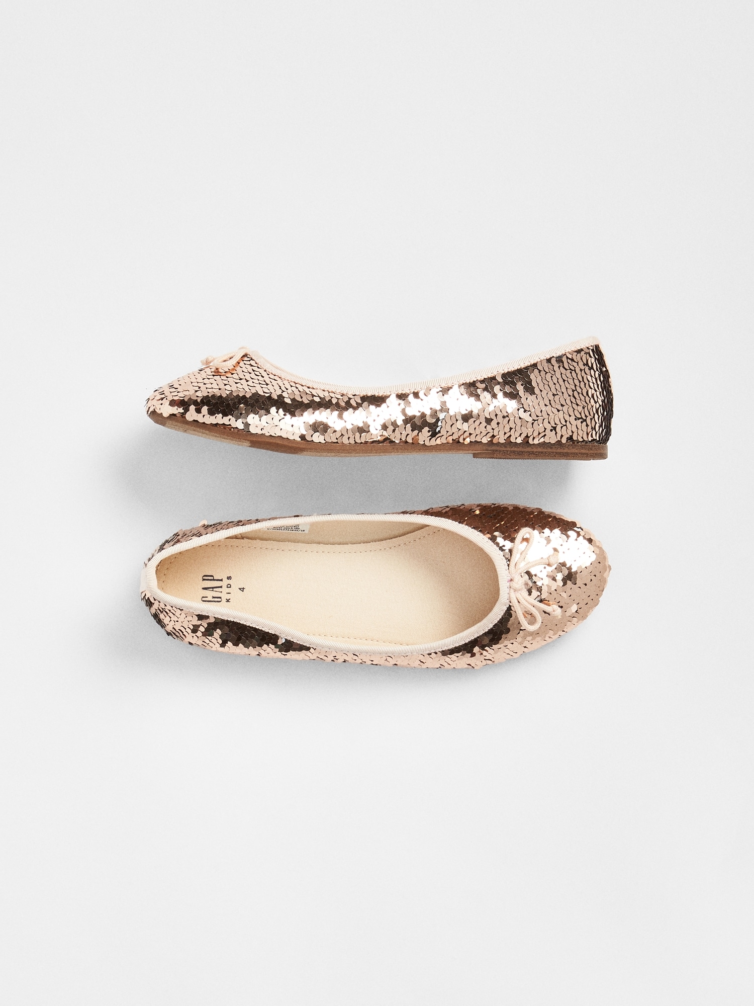 Gap gold deals ballet flats