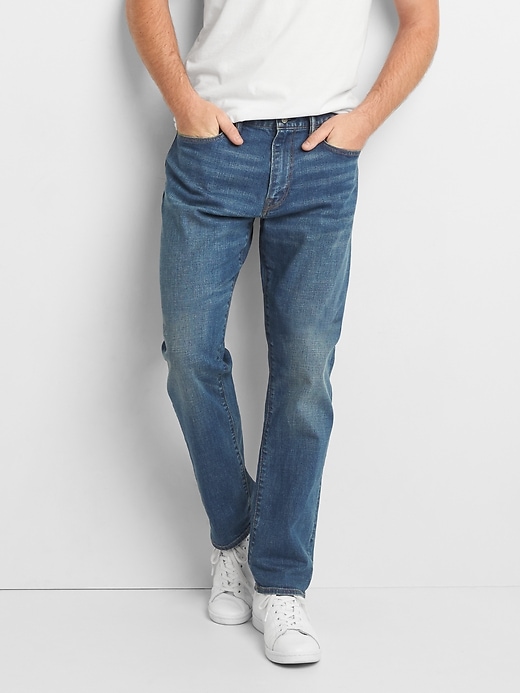 gap athletic fit jeans