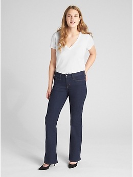 Mid Rise Long & Lean Jeans | Gap