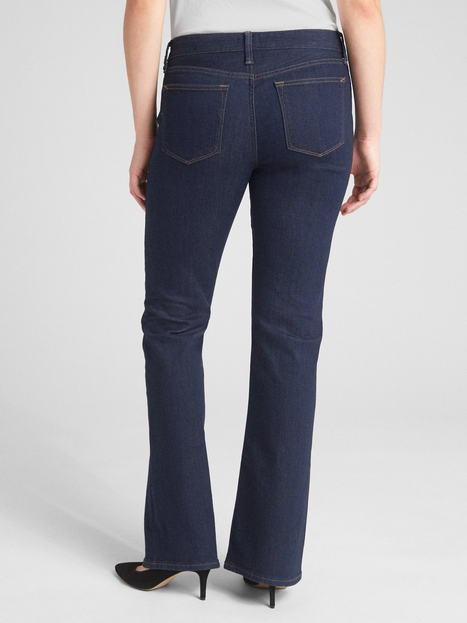 Women's Jeans GAP 1969 WOMENS NEW LONG & LEAN WHITE DENIM FLARE JEANS ...