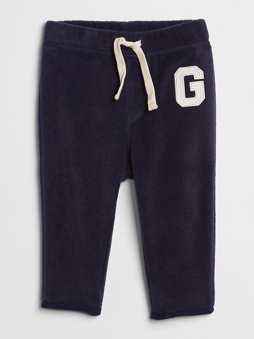 View large product image 1 of 1. Logo Pull-On Pants in Fleece