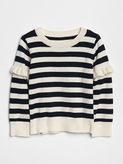 Ruffle Stripe Sweater | Gap