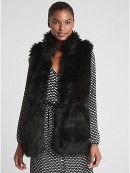 Womens real hot sale fur vest