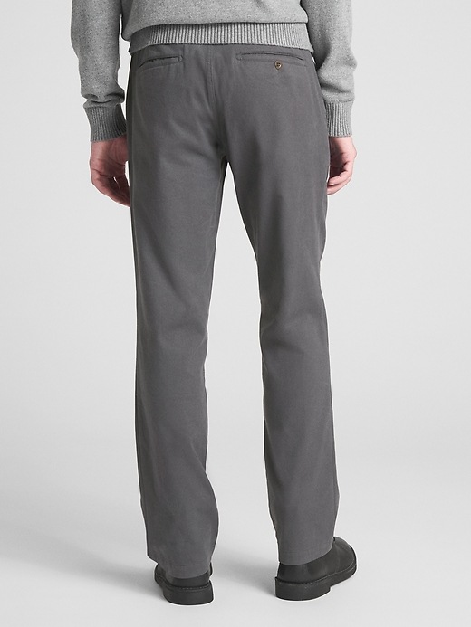 Image number 2 showing, Soft Wear Khakis in Straight Fit with GapFlex