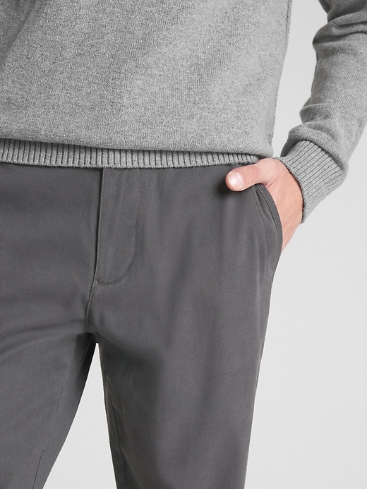 Image number 5 showing, Soft Wear Khakis in Straight Fit with GapFlex