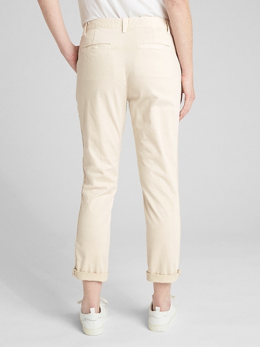 Girlfriend Twill Stripe Chinos Gap