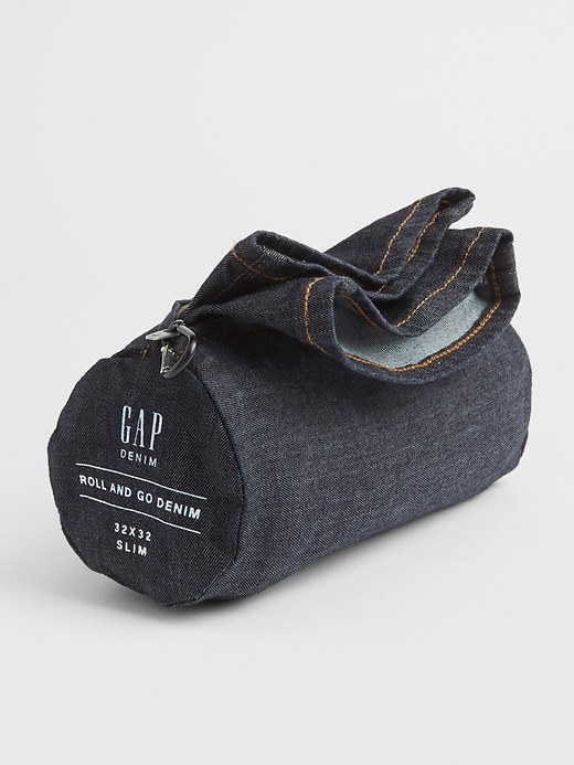 Gap roll best sale and go jeans