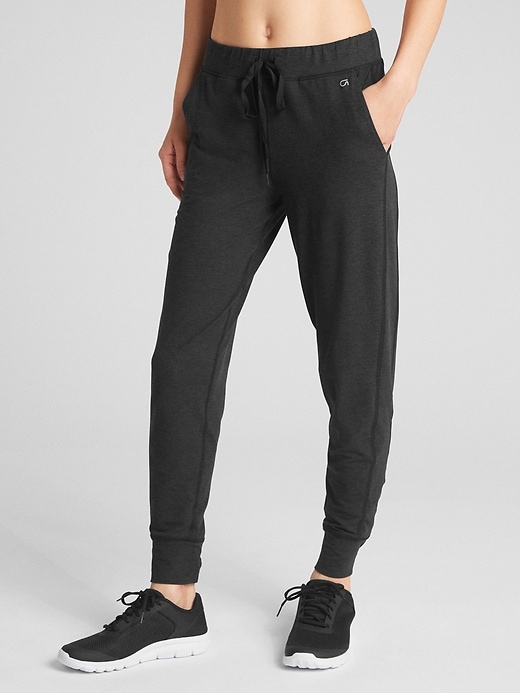 GapFit Joggers in Brushed Tech Jersey Gap