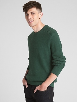 Vero moda shaker stitch crewneck online sweater