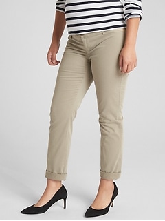 gap maternity chinos