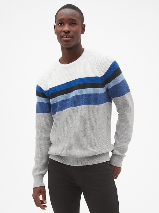 Mens colorblock sweater best sale