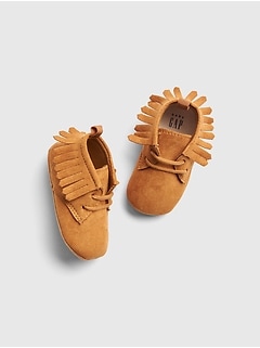 baby boy moccasin slippers
