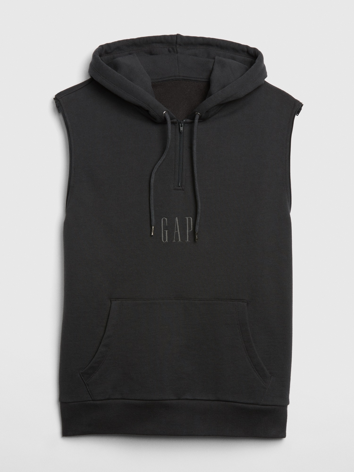 Gap + GQ STAMPD Logo Convertible Pullover Hoodie | Gap