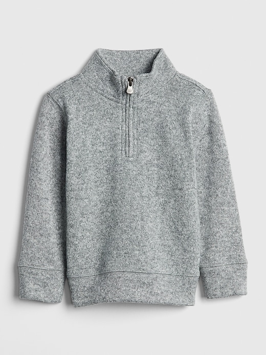 Image number 1 showing, Quarter-Zip Sweater