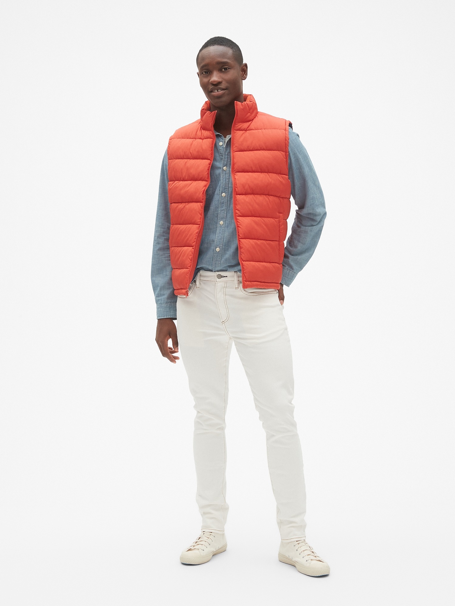 Gap warmest shop puffer vest