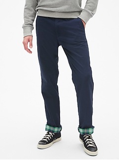 gap fleece lined pants