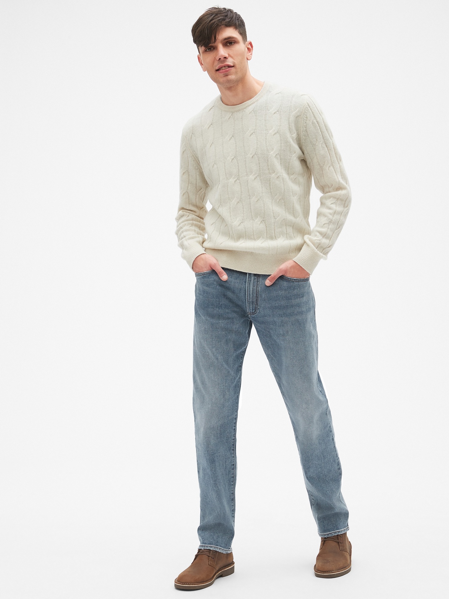 Thermolite® Straight Jeans with GapFlex | Gap