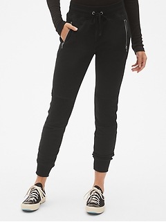 gap moto joggers