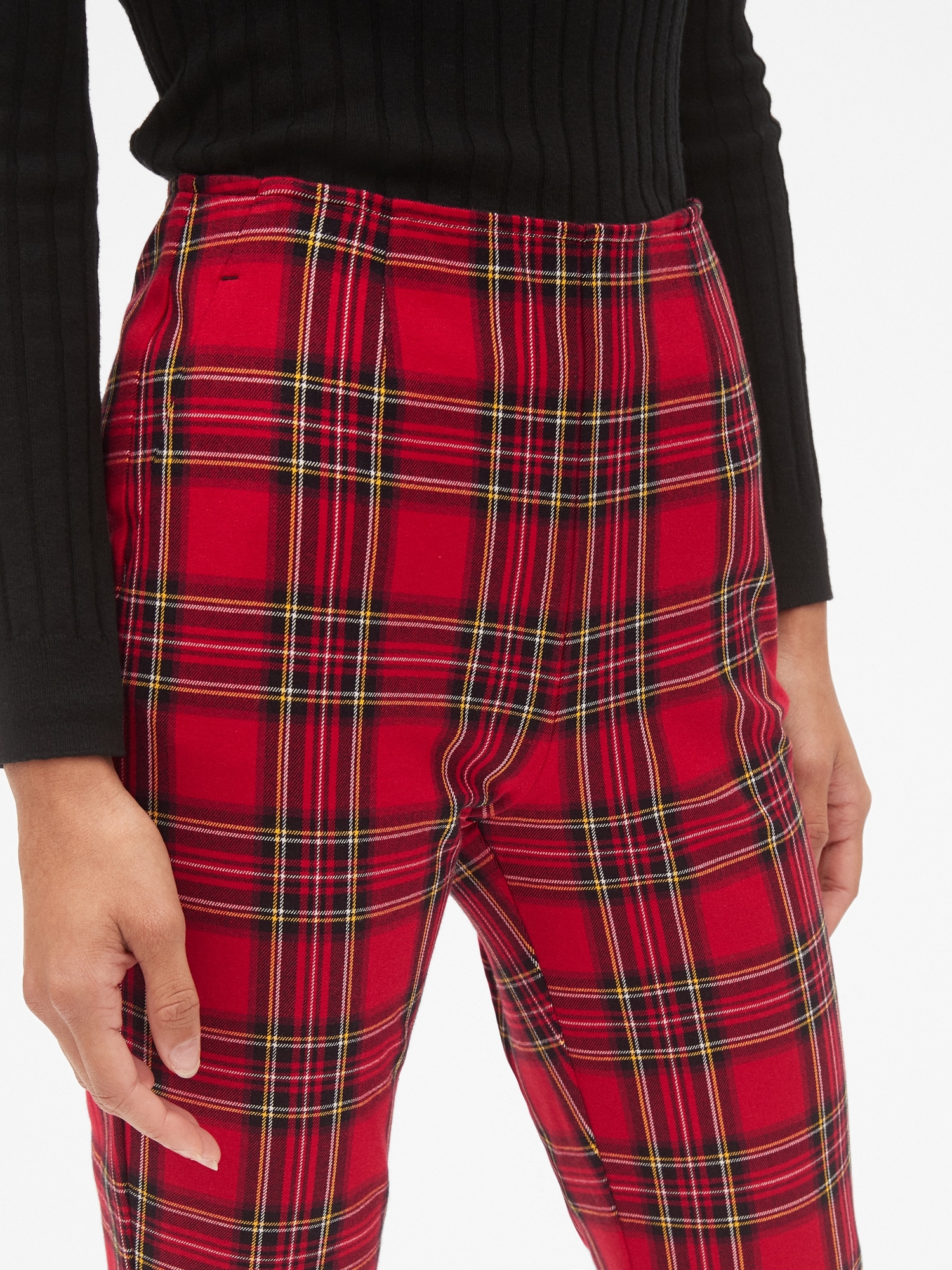 Gap on sale tartan trousers