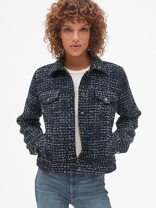 Gap tweed jacket on sale