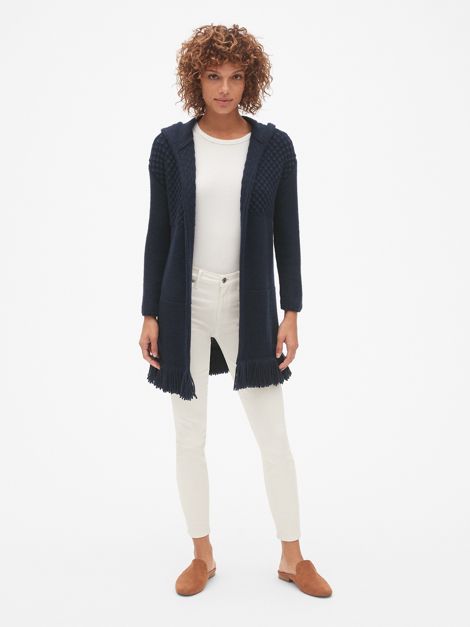 Gap hot sale fringe cardigan