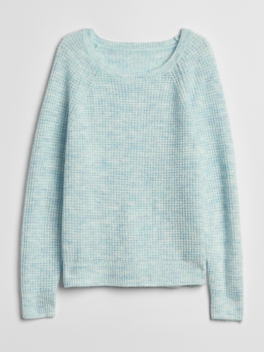 Image number 6 showing, Waffle Stitch Pullover Sweater