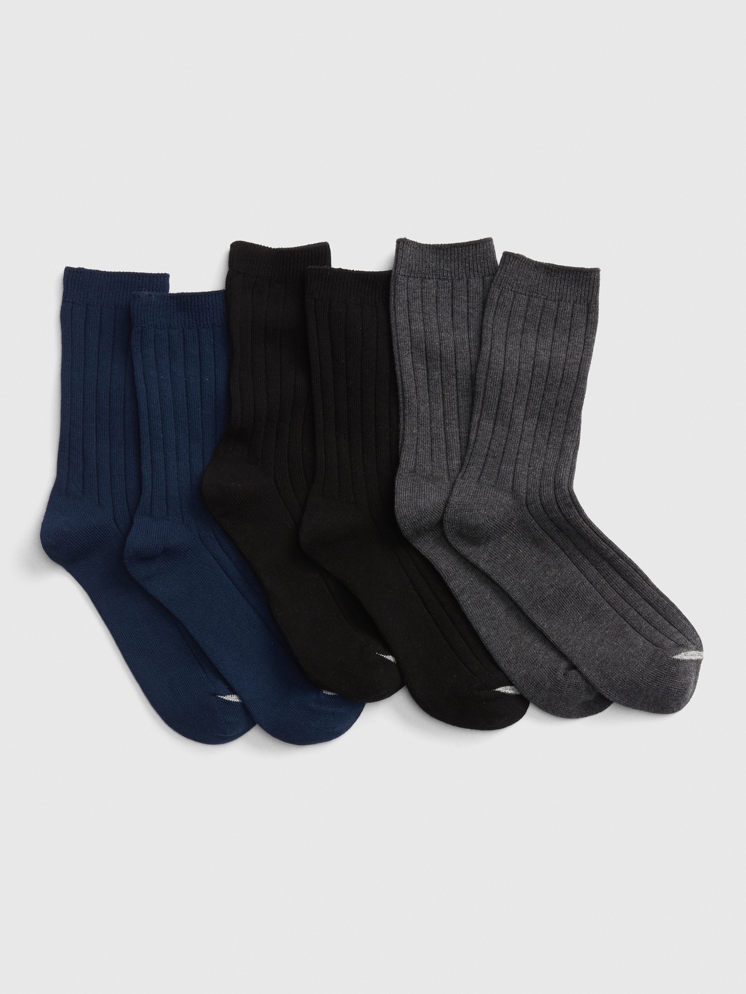 Kids Dress Socks 3 Pack Gap