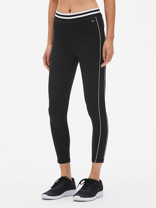 View large product image 1 of 1. GapFit Colorblock 7/8 Leggings in Eclipse