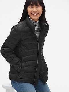 gap puffer jacket womens