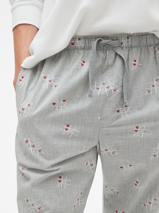 Image number 4 showing, Pajama Pants in Poplin