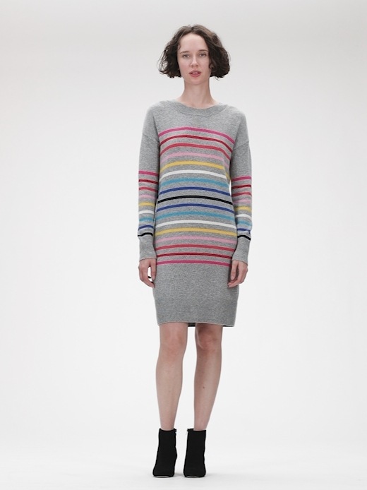 Gap crazy shop stripe sweater dress