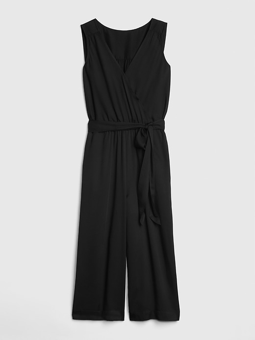 Image number 5 showing, Cropped Wide-Leg Jumpsuit in Modal 