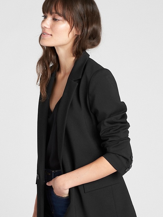 Image number 5 showing, Classic Girlfriend Blazer in Ponte